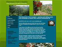 Tablet Screenshot of panoramicfruit.com